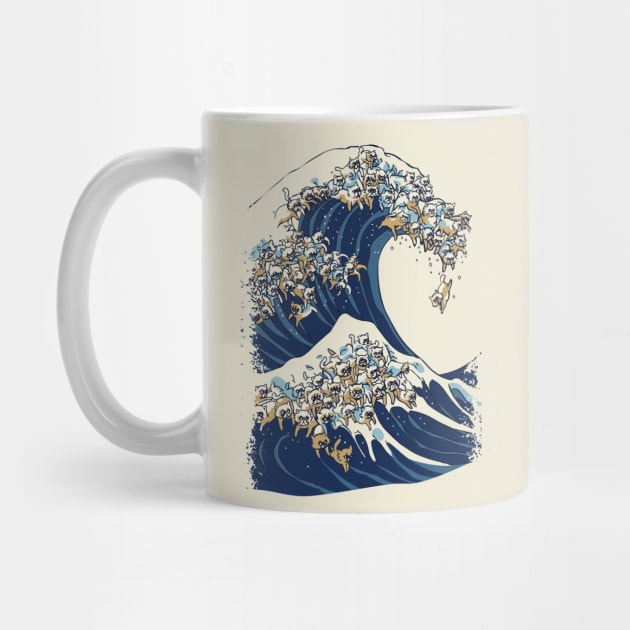 The Great wave of Cat by huebucket